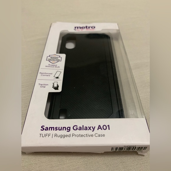 Samsung Galaxy A01 TUFF | Rugged Protective Case Metro by T-Mobile - Picture 8 of 13
